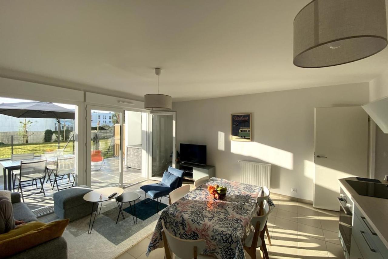 קיברון Residence A 350 Metres De La Grande Plage Chez Lena מראה חיצוני תמונה